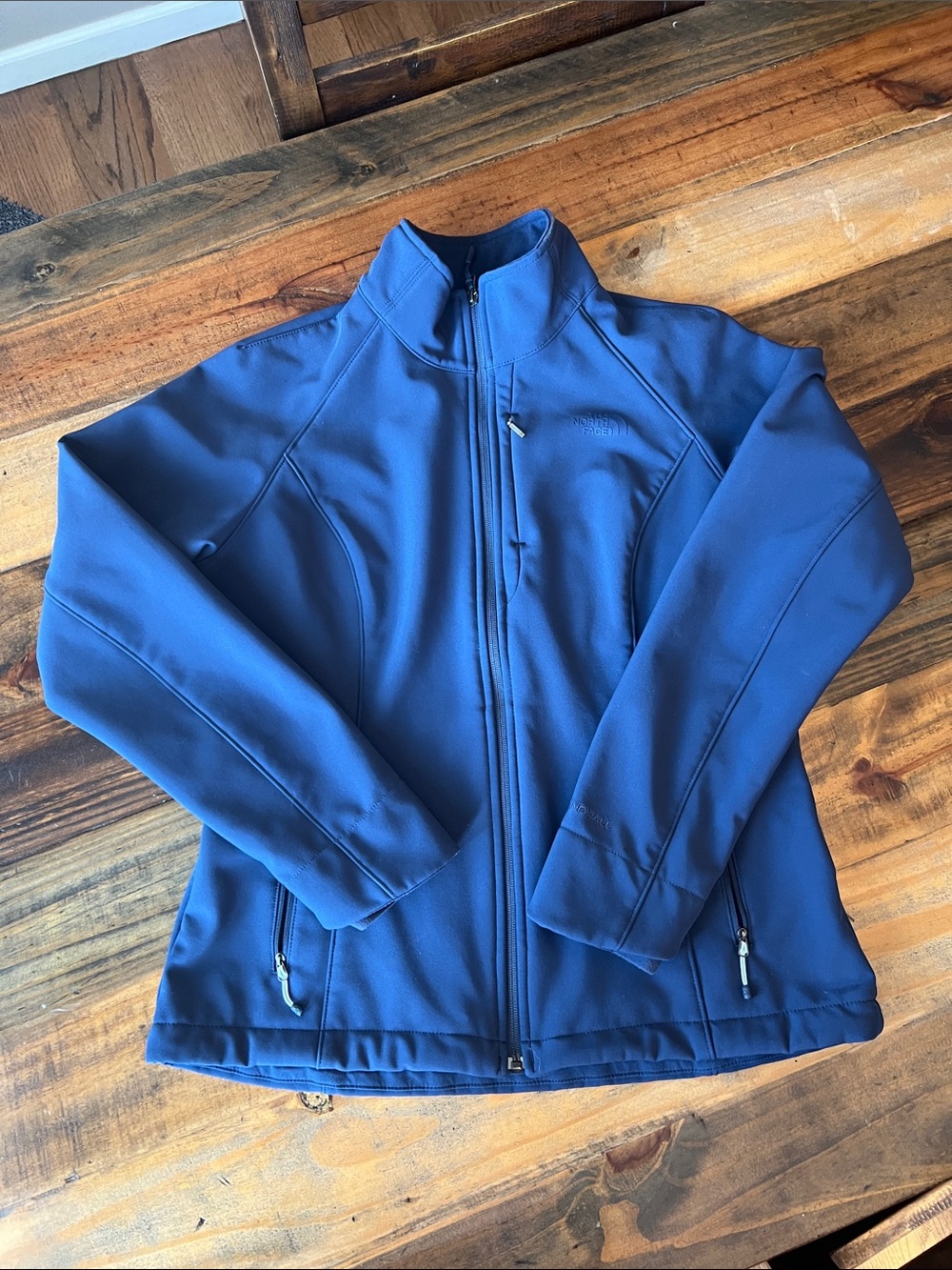 The North Face Women’s Apex Bionic Blue Soft Shell Jacket